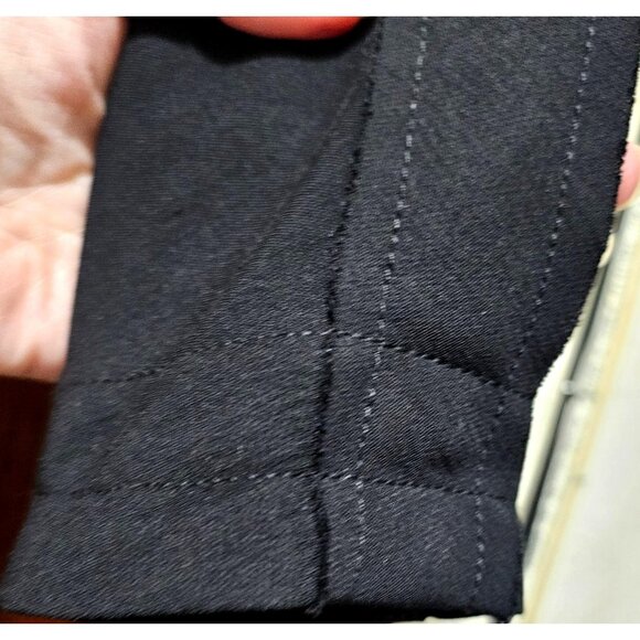 H & M Black Wrap Blouse Women's Size 4 V-Neck Long Sleeve - Picture 8 of 15